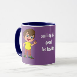 Caneca menino de sorriso