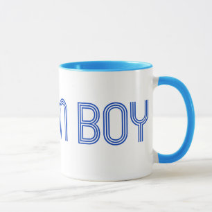 Caneca Menino dourado