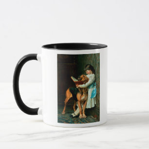 Caneca Menino impertinente ou educação obrigatória