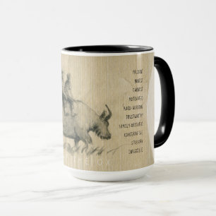 Caneca Meninos Buffalo Chineses Ox Ano 2021 Personalidade