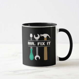 Caneca Mens Coffee Mug Sr. Fix Ferramentas de Ti