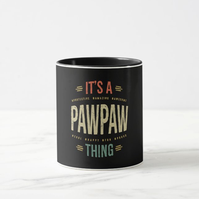 Caneca Mens É uma PawPaw Coisa do Vovô Padre Gift (Centro)