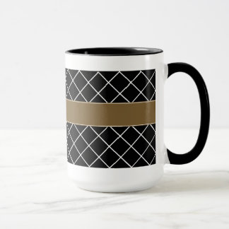 Caneca Mens Pretos Monogramados