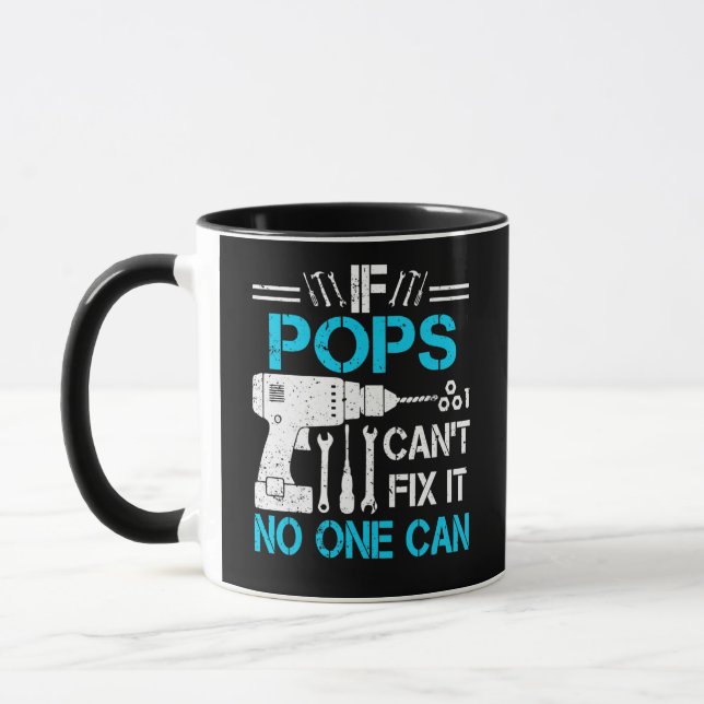 Caneca Mens, se Pop não conseguem consertá-lo, ninguém po (Esquerda)