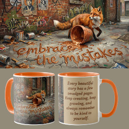 Caneca Mentalidade de Crescimento Raposa Animalcore Terap