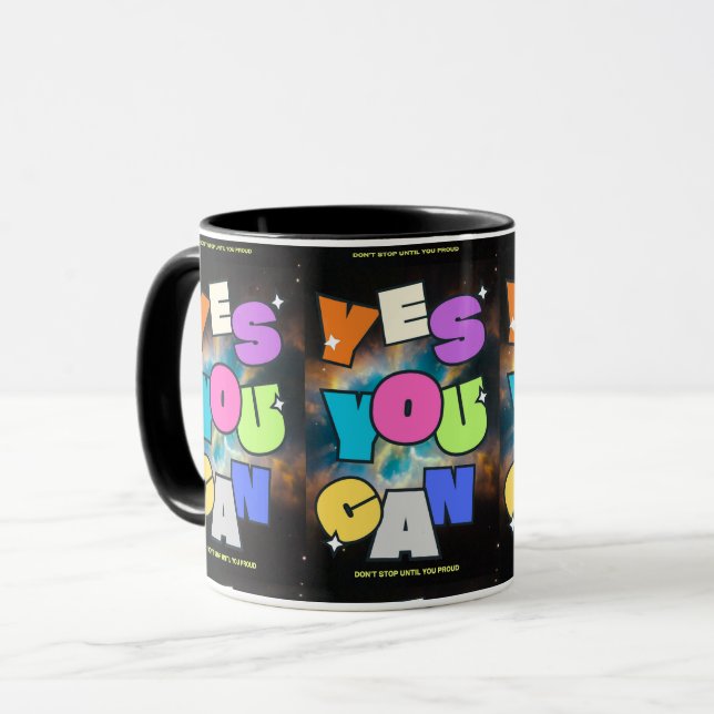 Caneca Mentalidade Motivacional Sucesso Inspiração Design (Frente Esquerda)