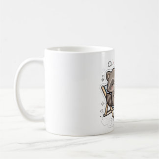 Caneca Mentalmente de Férias - Caneca de Café Dive
