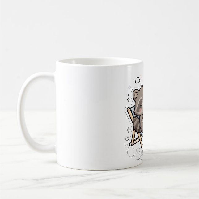 Caneca Mentalmente de Férias - Caneca de Café Dive (Esquerda)