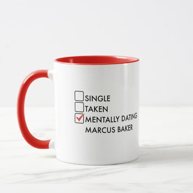 Caneca Mentalmente namorando Marcus Baker Ginny e Georgia (Esquerda)