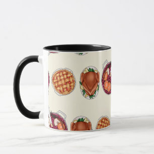 Caneca Menu Ação de Graças