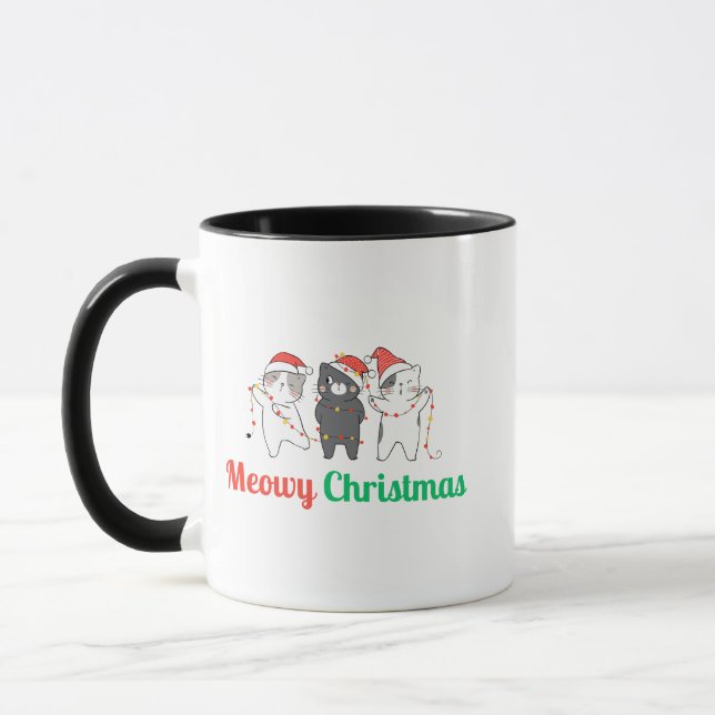 Caneca Meowy Christmas (Esquerda)