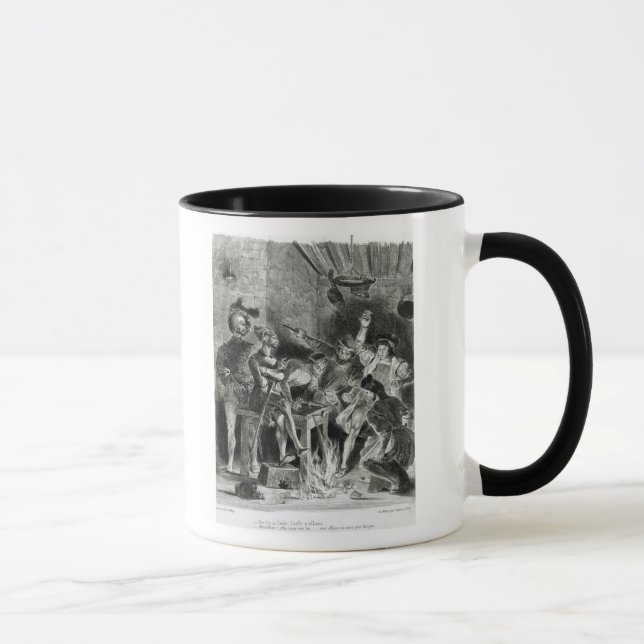 Caneca Mephistopheles e os companheiros do bebendo (Direita)