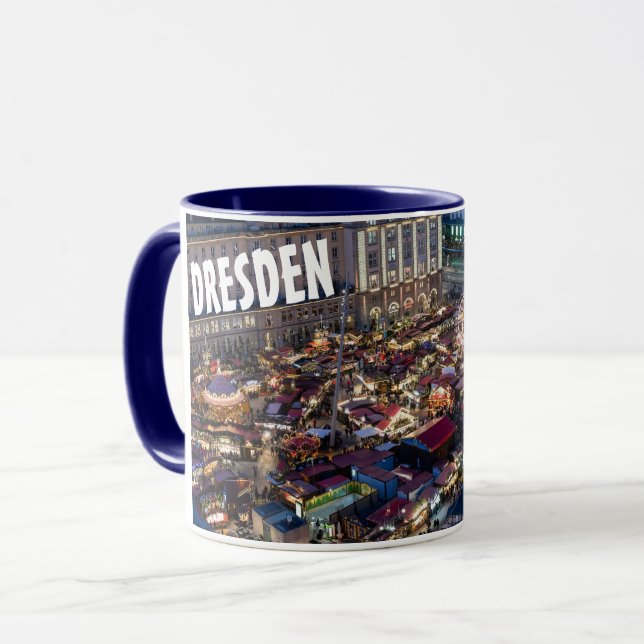 Caneca Mercado de Natal Dresden (Frente Esquerda)