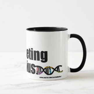 Caneca Mercadoria Crocheting do ADN do gênio