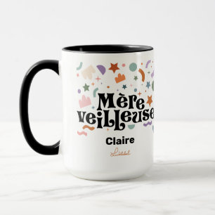 Caneca Mère Veilleuse Coffee Mug De Dois Tons