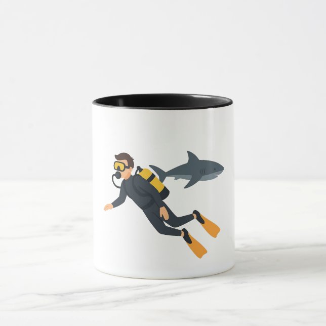 Caneca Mergulho autônomo (Centro)