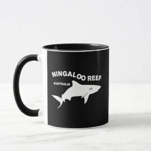 Caneca Mergulho De Tubarão Na Austrália, Recife Ningaloo