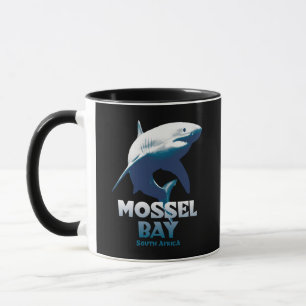Caneca Mergulho Scuba no Excelente de Mossel Bay White Sh