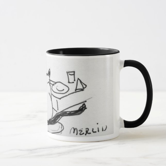 Caneca Merlin, sócio do comensal (Direita)