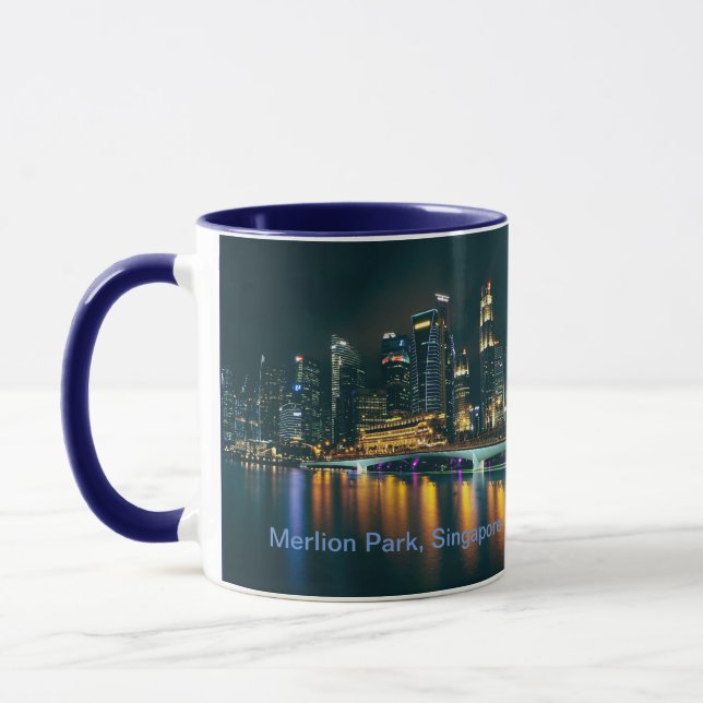 Caneca Merlion Park, Singapura (Esquerda)