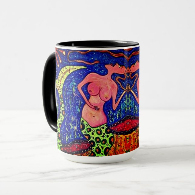 Caneca Mermaid Mug (Frente Esquerda)