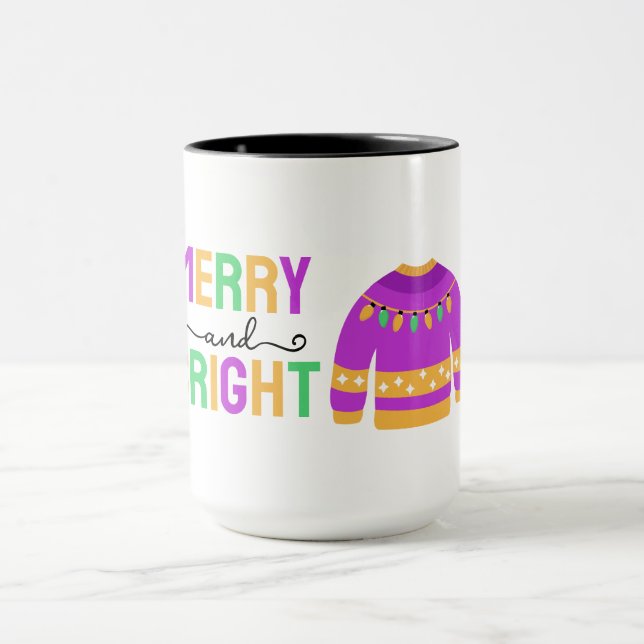 Caneca Merry and Bright  (Centro)
