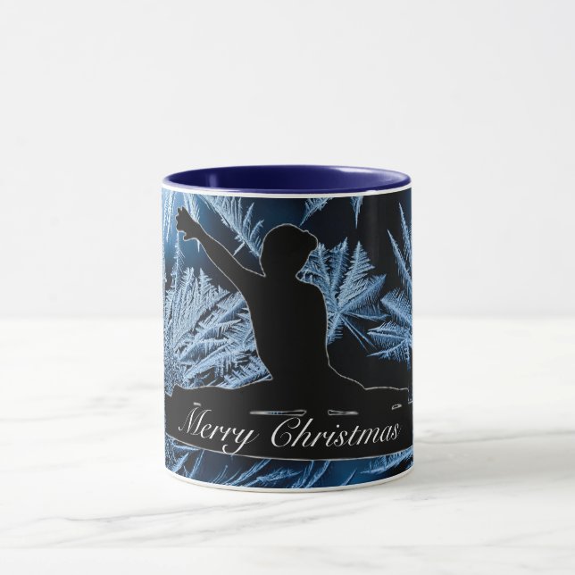 Caneca Merry Christmas de Ginástica | Presente de  (Centro)