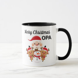 Caneca Merry Christmas OPA gift Mug