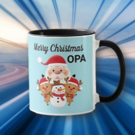 Caneca Merry Christmas OPA gift Mug