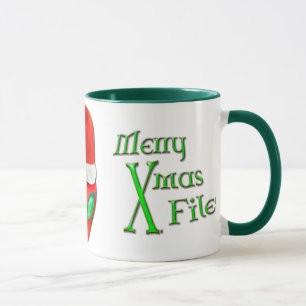 Caneca *Merry do Xmas Files*