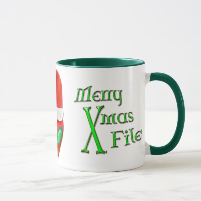 Caneca *Merry do Xmas Files* (Direita)