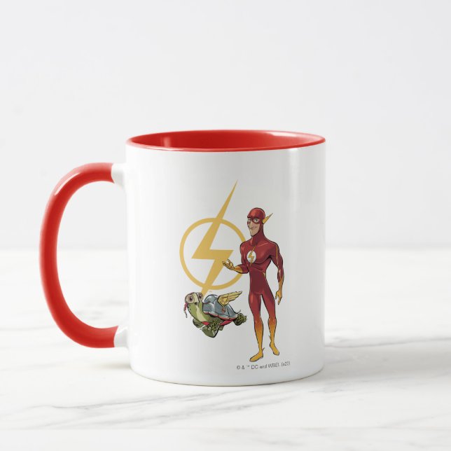 Caneca Merton e o Flash (Esquerda)
