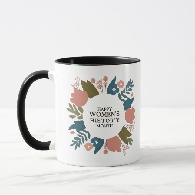 Caneca Mês da História das Mulheres (Esquerda)
