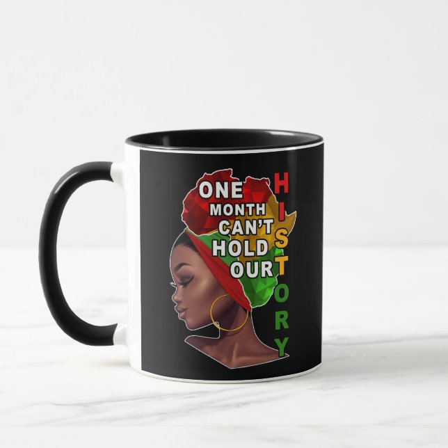 Caneca Mês da História Negra (Esquerda)