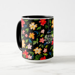 Caneca MÊS DO PATRIMÔNIO HISPÂNICO Nacional