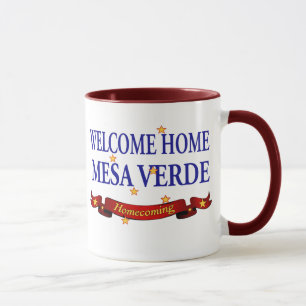 Caneca Mesa Home bem-vindo Verde de USS!