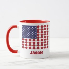 CANECA MESA TÊNIS USA FLAG
