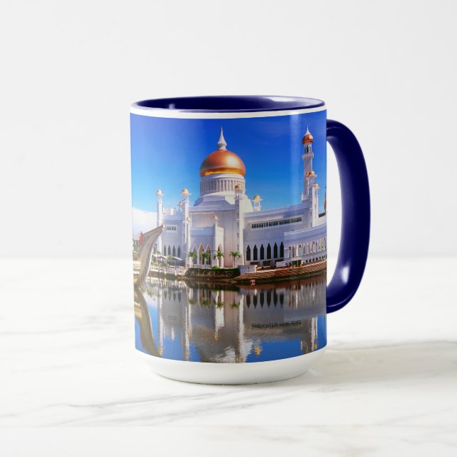 Caneca Mesquita Sultan Omar Ali Saifuddien (Frente Esquerda)