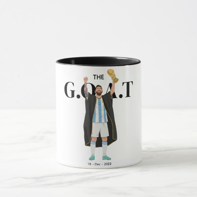 Caneca Messi Campeão da Copa do Mundo  (Centro)