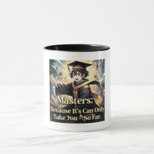 Caneca Mestrados porque B está tão longe