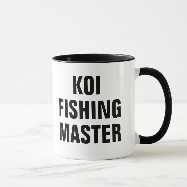 Caneca Mestre da Pesca de Koi (Direita)