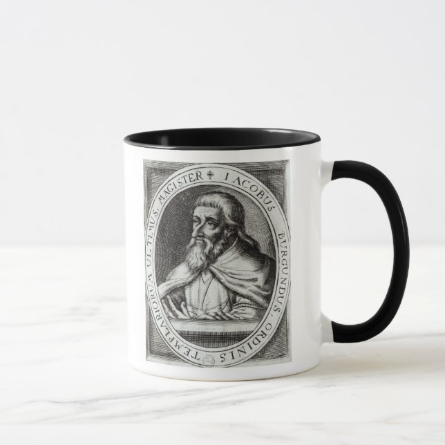 Caneca Mestre de Jacques de Molay dos cavaleiros Templars (Direita)