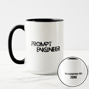 Caneca Mestre de Tecnologia de IA Prompt Engineer 