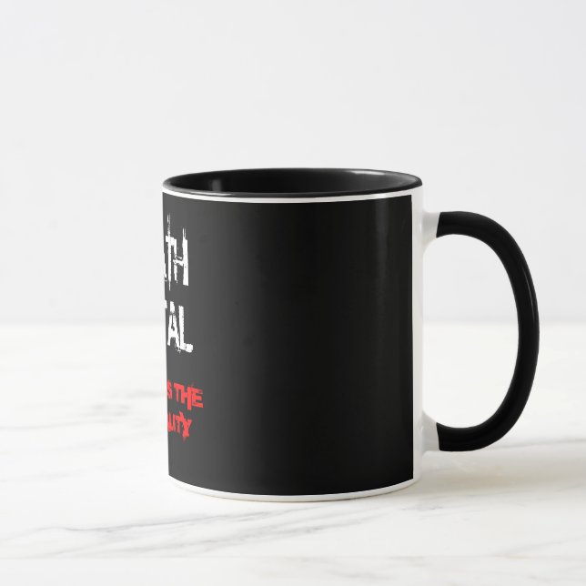 Caneca Metal da morte (Direita)