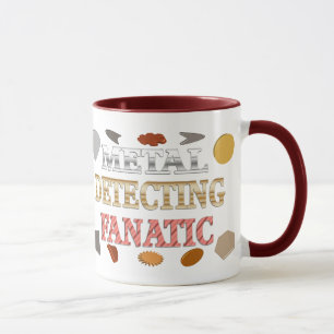 Caneca Metal que detecta o fanático