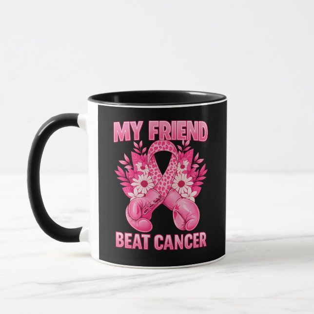 Caneca Meu Amigo Derrotou o Câncer (Esquerda)