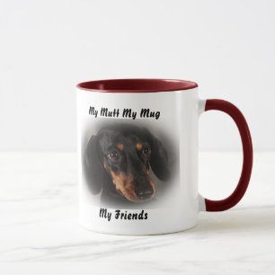 Caneca Meu Cão, Minha Caneca, Meus Amigos.