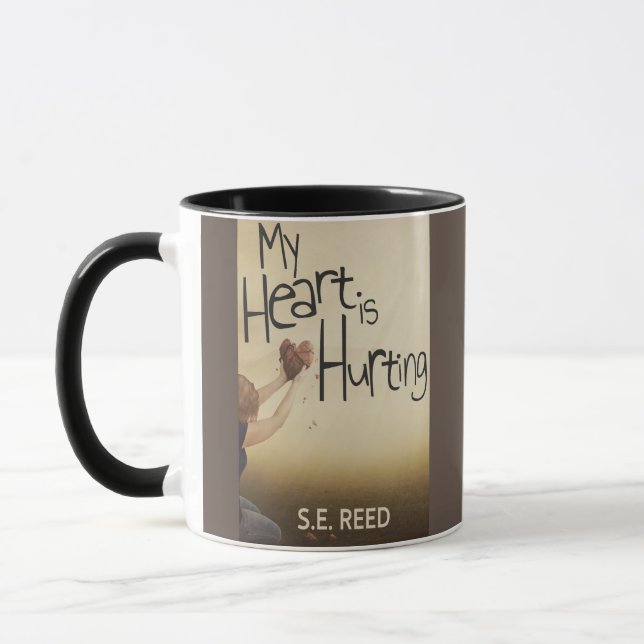 Caneca Meu Coração Está Doendo  (Esquerda)