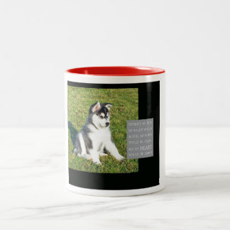 Caneca - meu coração estaria vazio sem meu cão