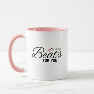Caneca Meu Coração Lateja por Você